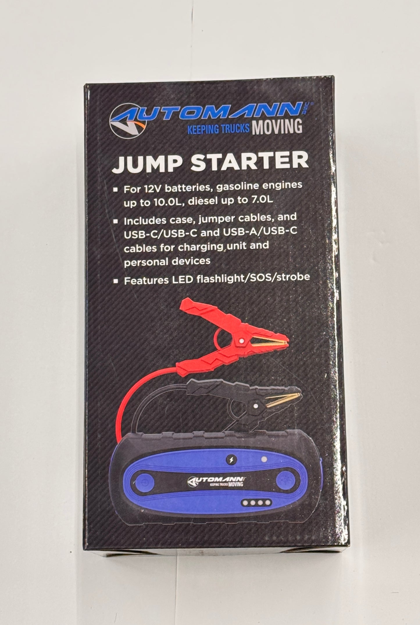 Premium 3000A 12V Jump Starter for Medium Duty Trucks