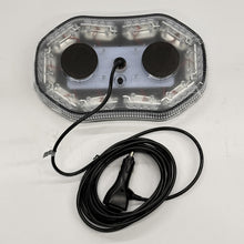 11.25” LED High Output Emergency 10 Pattern Strobe Magnetic Mini Rooftop Light Bar