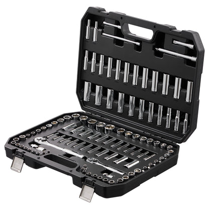 Vevor 106 Piece Drive Socket And Ratchet Set, 6-Point Socket
