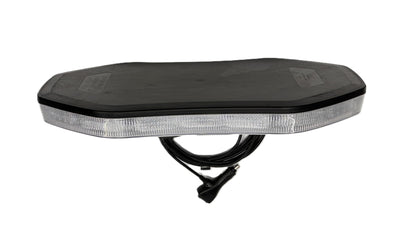 Heavy Duty Lighting 18.75” LED High Output Emergency 10 Pattern Strobe Magnetic Mini Rooftop Light Bar